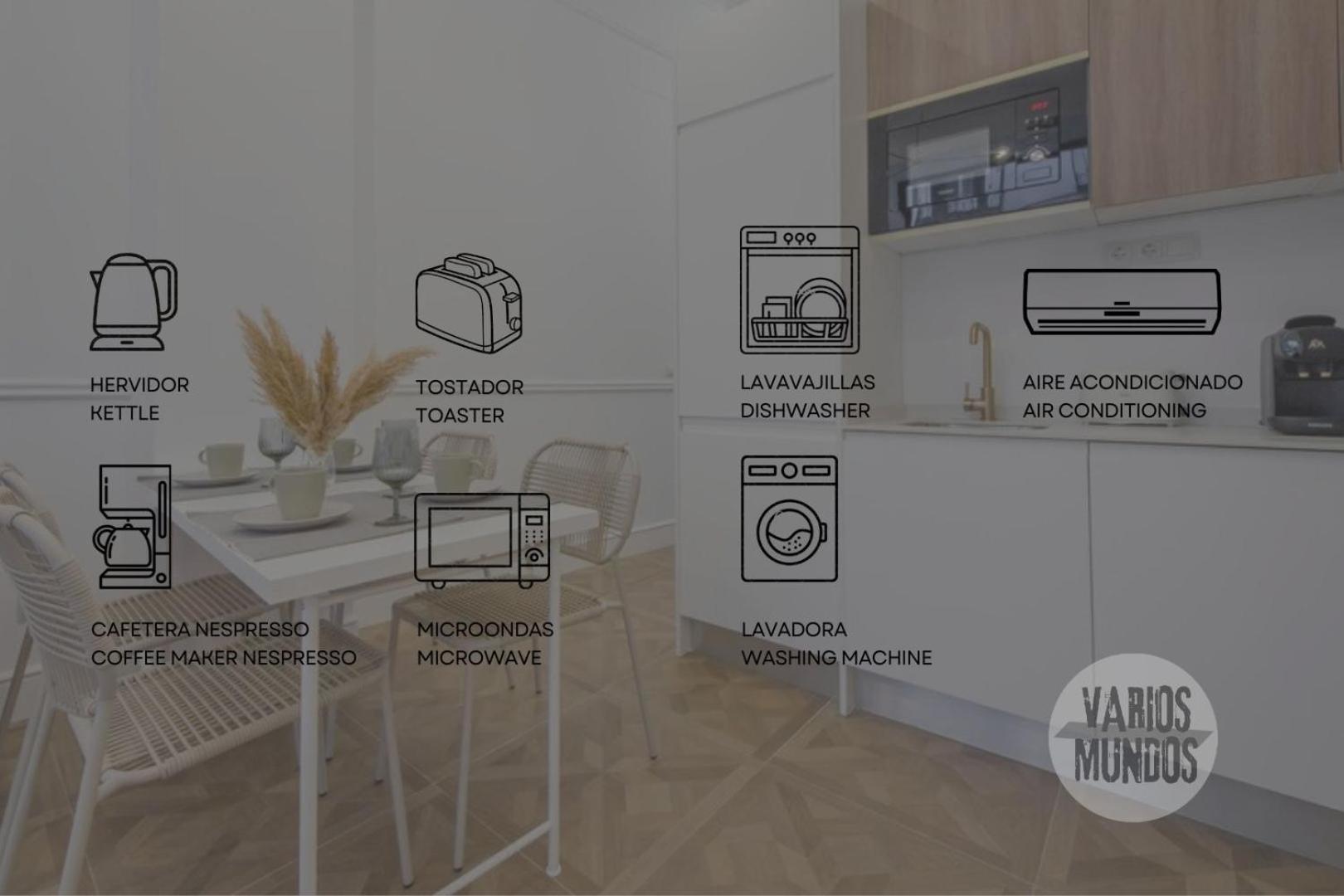 Apartamento Maravilloso 10pax En La Latina-rastro