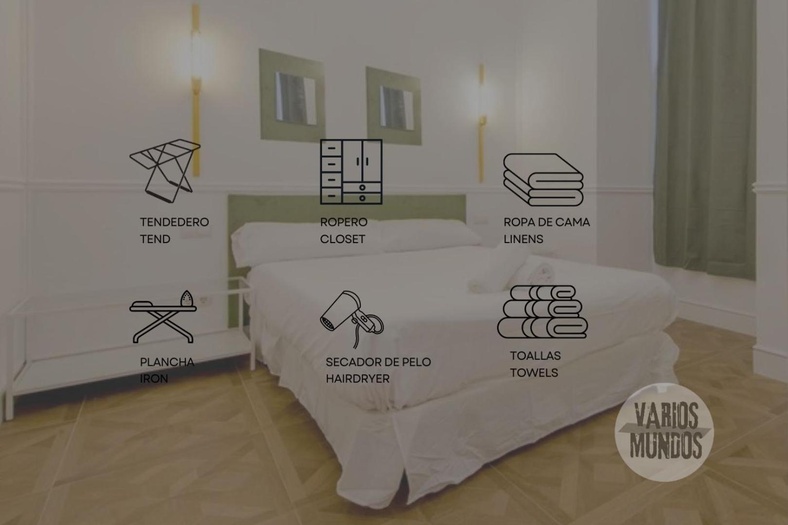 Maravilloso 10pax En La Latina-rastro Apartamento