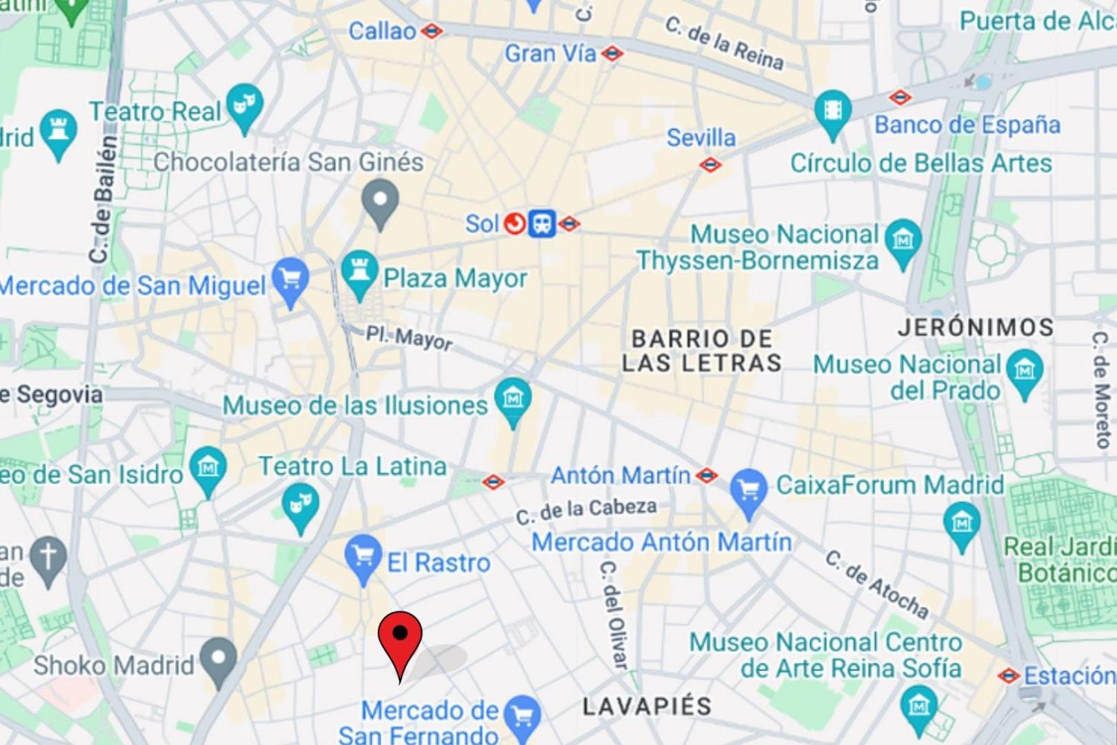 Maravilloso 10pax En La Latina-rastro Apartamento