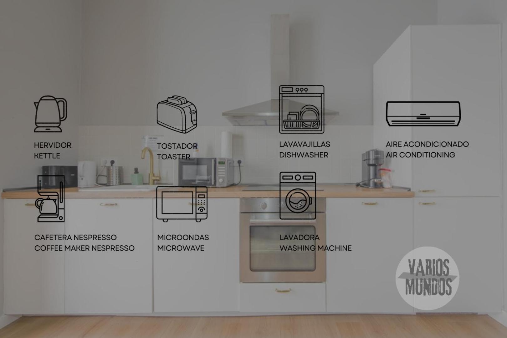 Modern & Cool Interior Design A 20 Metros Del Retiro E1 Lejlighed Madrid