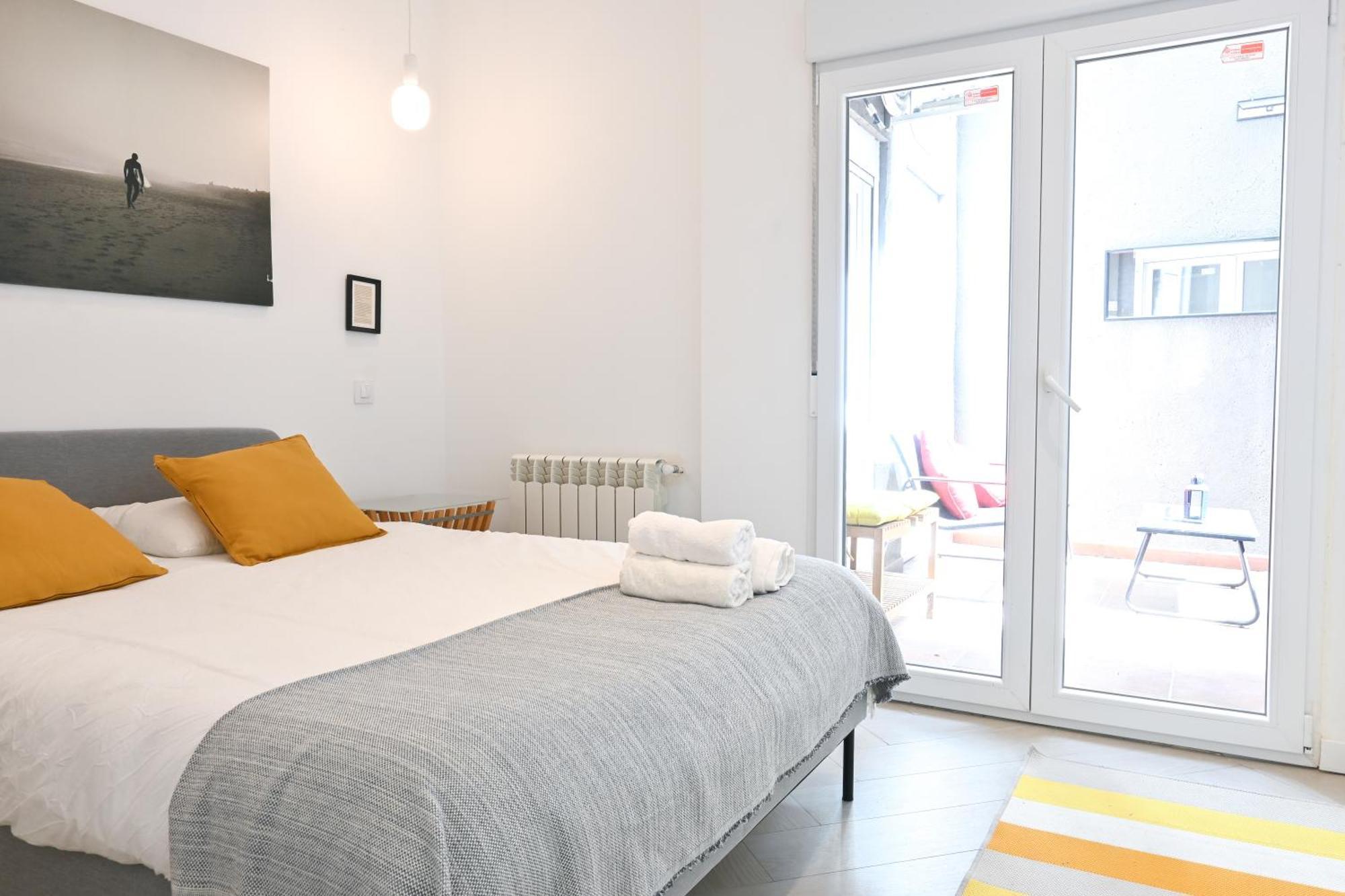 Apartamento For You Encantador Apartamento Temporal De Un Dormitorio Con Patio En Vallecas Fig57b