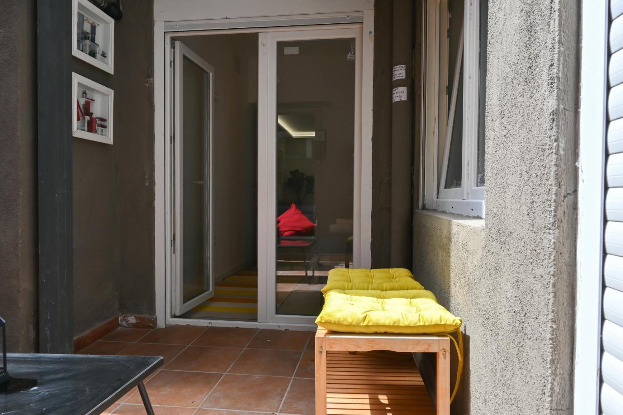 For You Encantador Apartamento Temporal De Un Dormitorio Con Patio En Vallecas Fig57b *