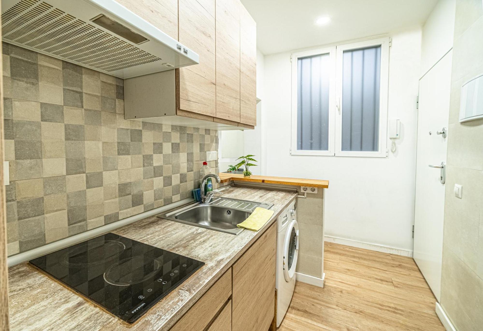 Lejlighed New Flat , Modern , Wifi, 10min Sol, 5 Reina Sofia Madrid