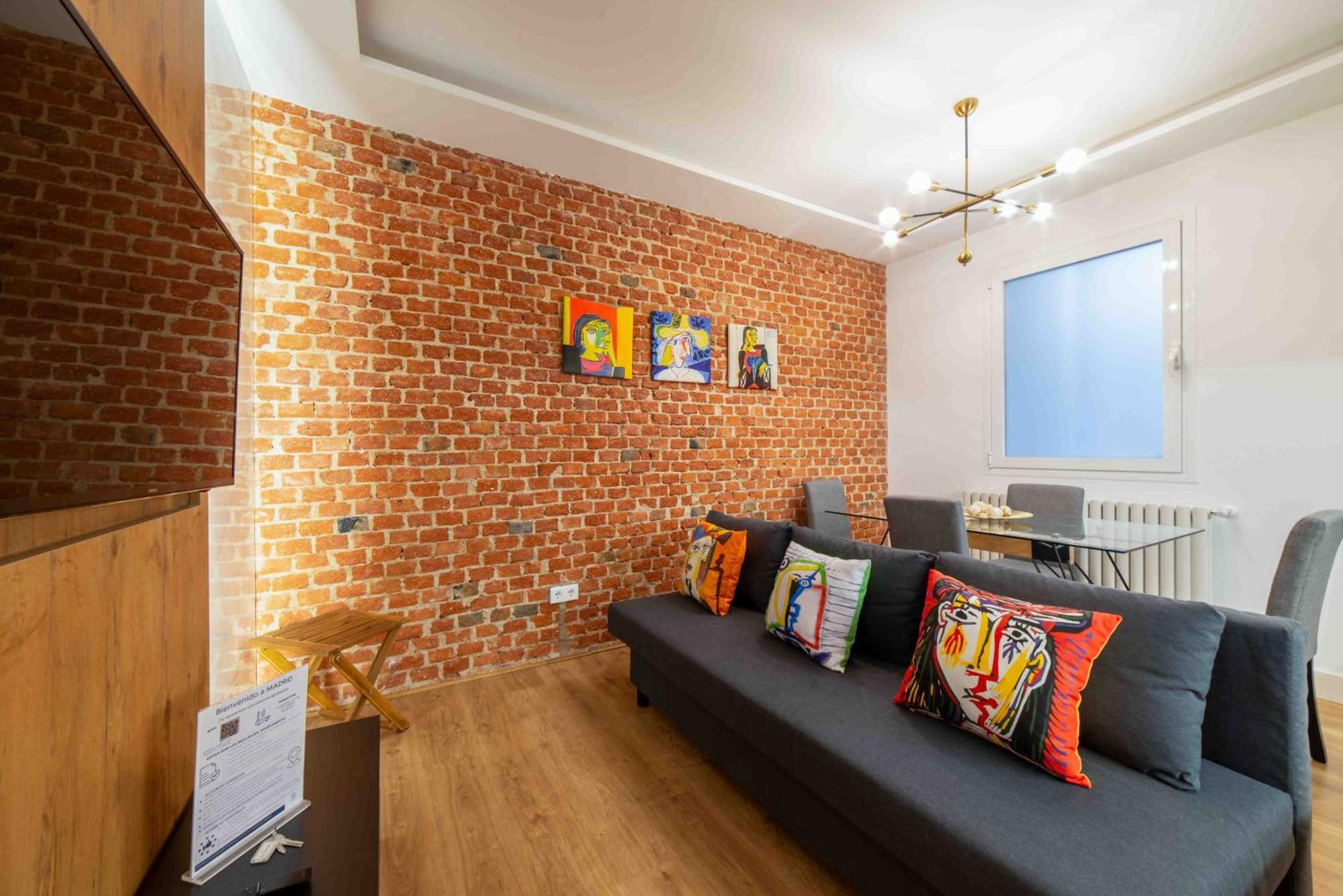 Piso Moderno En Barrio De Salamanca Apartamento *