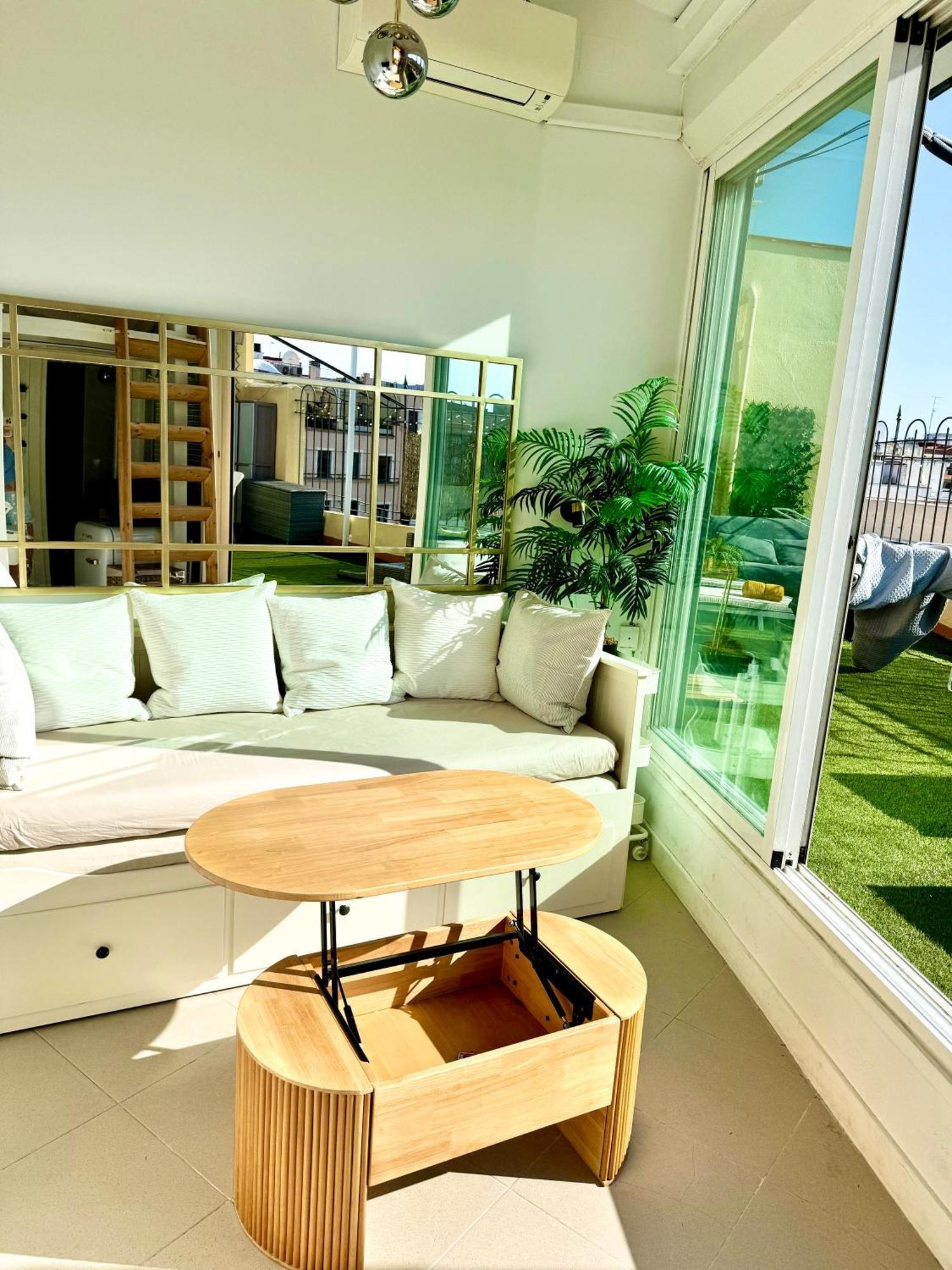 Retiro Park-roof & Huge Terrace Apartment *