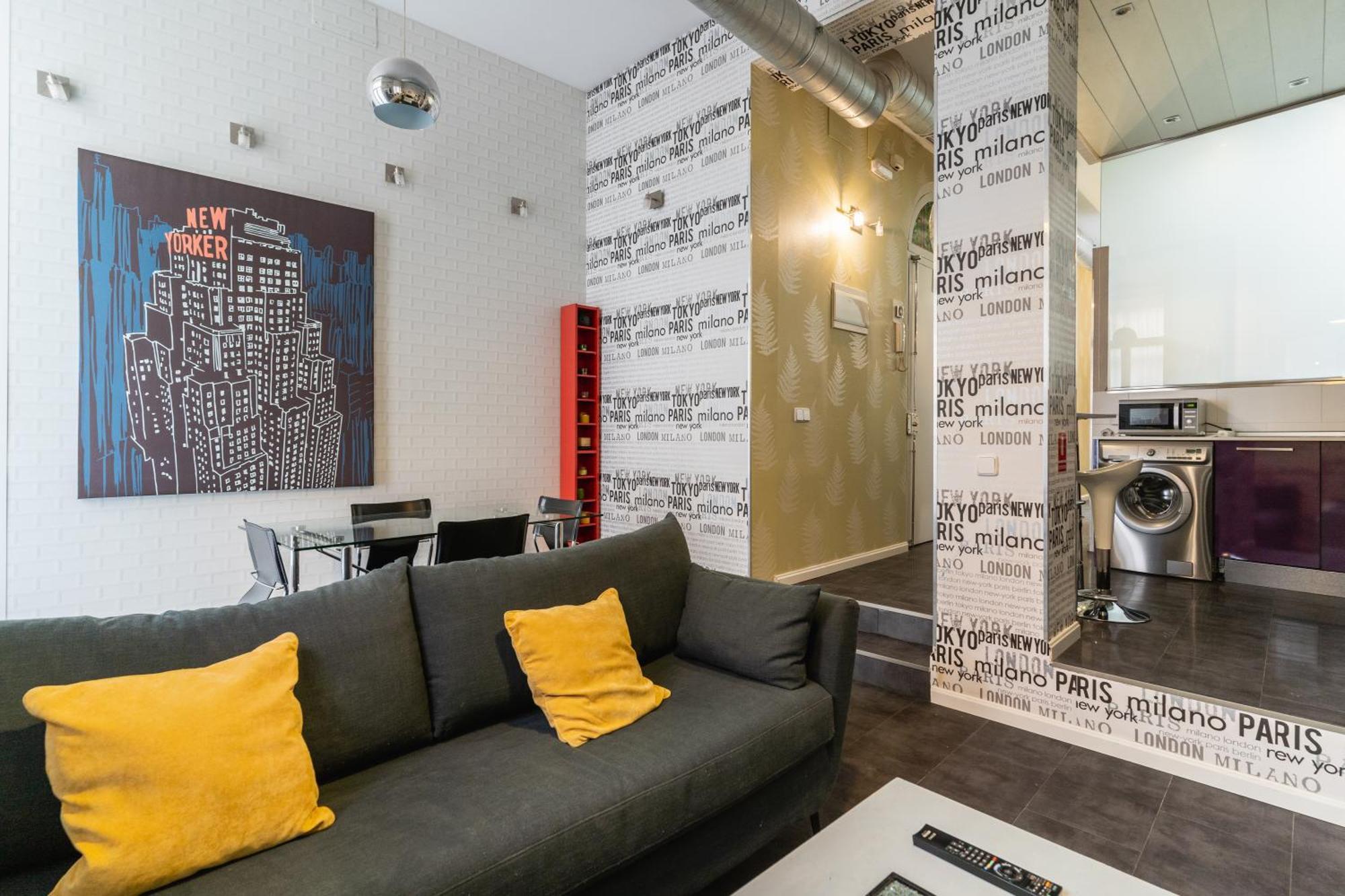 Cozy Stylish - 1bedroom 1bath - Malasana Apartment *
