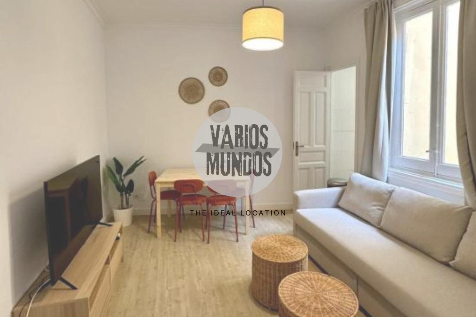 Loft 3pax En Huertas-cortes Apartment