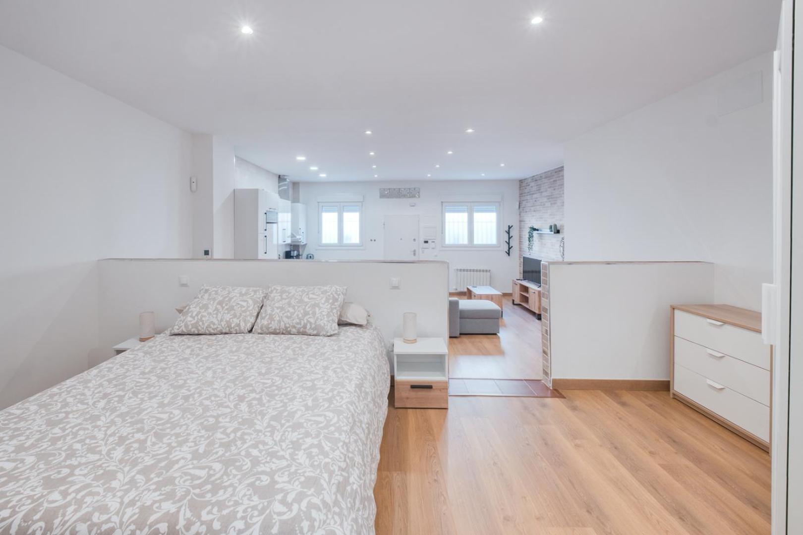 Loft Coqueto En A 2 Minutos Del Metro Apartamento *