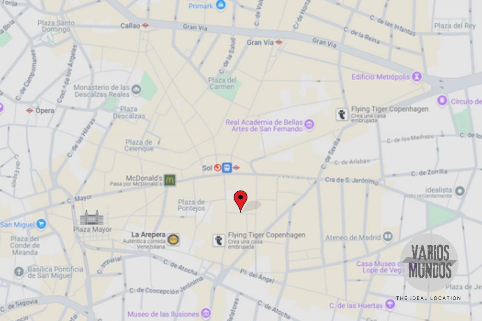 Apartment De Lujo 8 Pax A 1 Minuto De Plaza De Sol