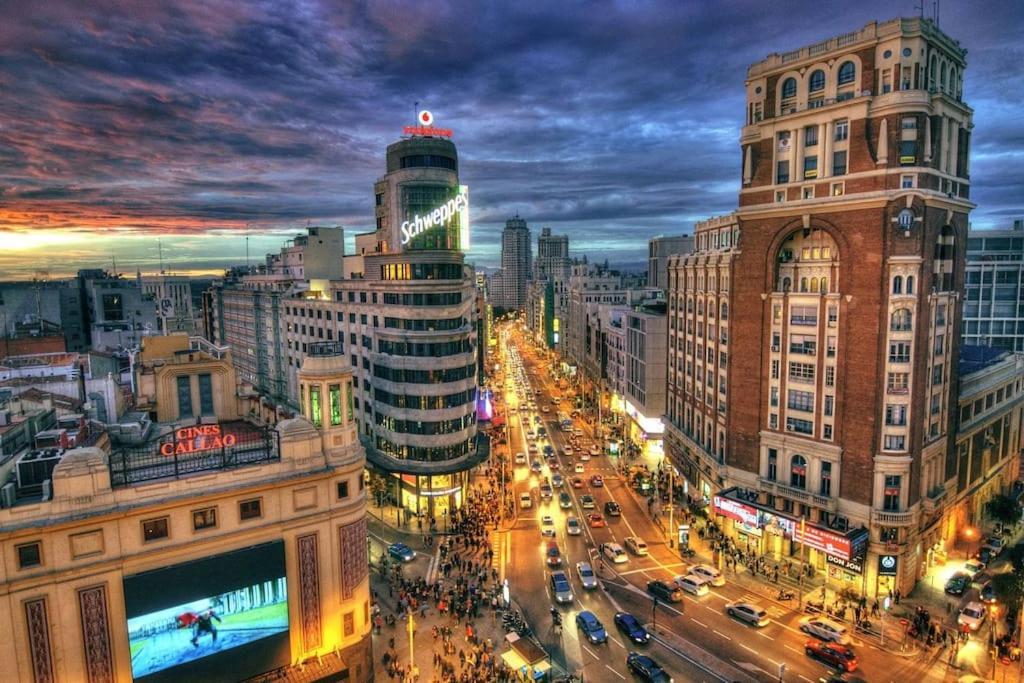 Lejlighed New Quiet Free Wifi In Gran Via Downtown