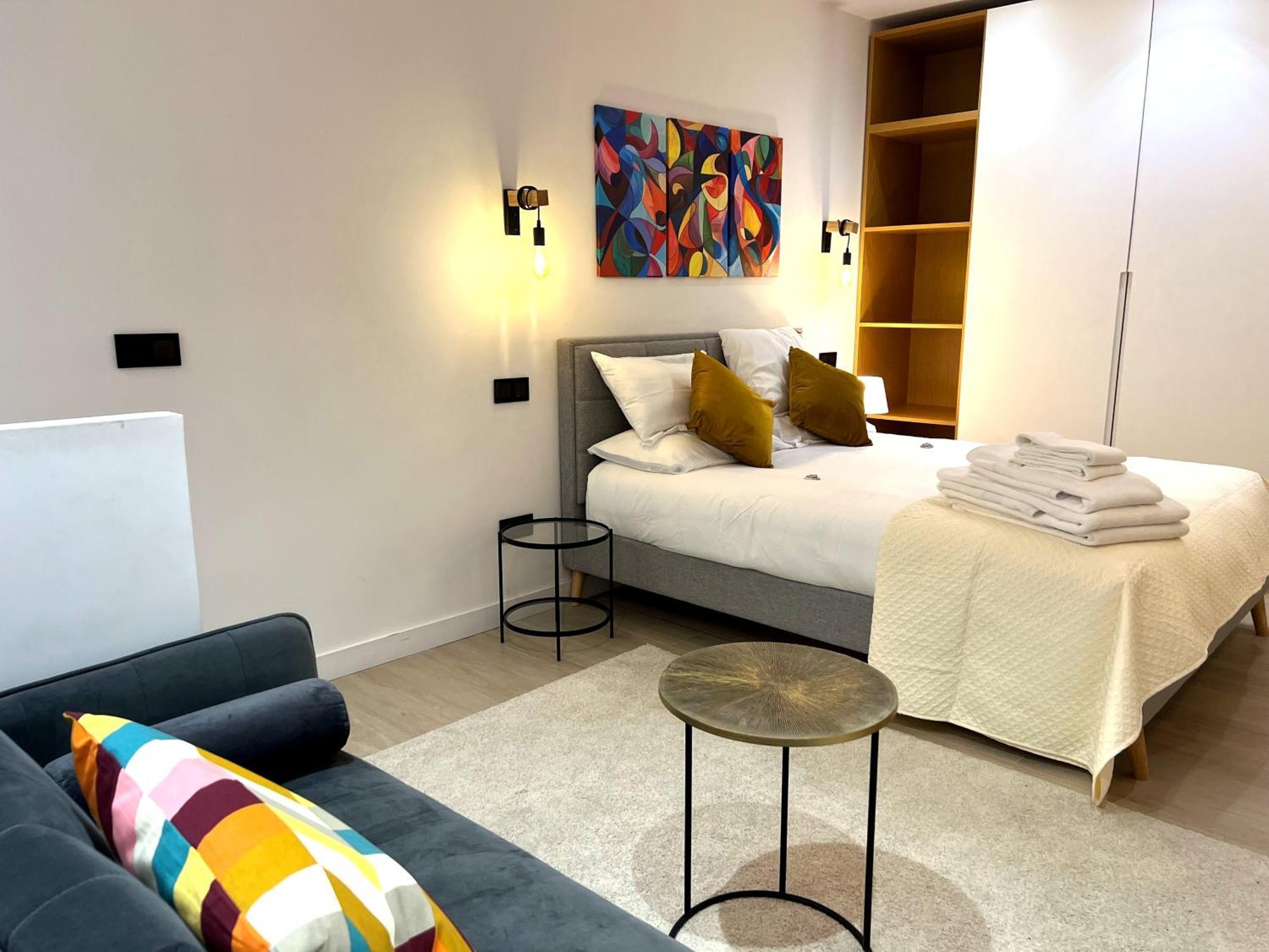 Duplex Moderno Y Acogedor Junto A Atocha Madri