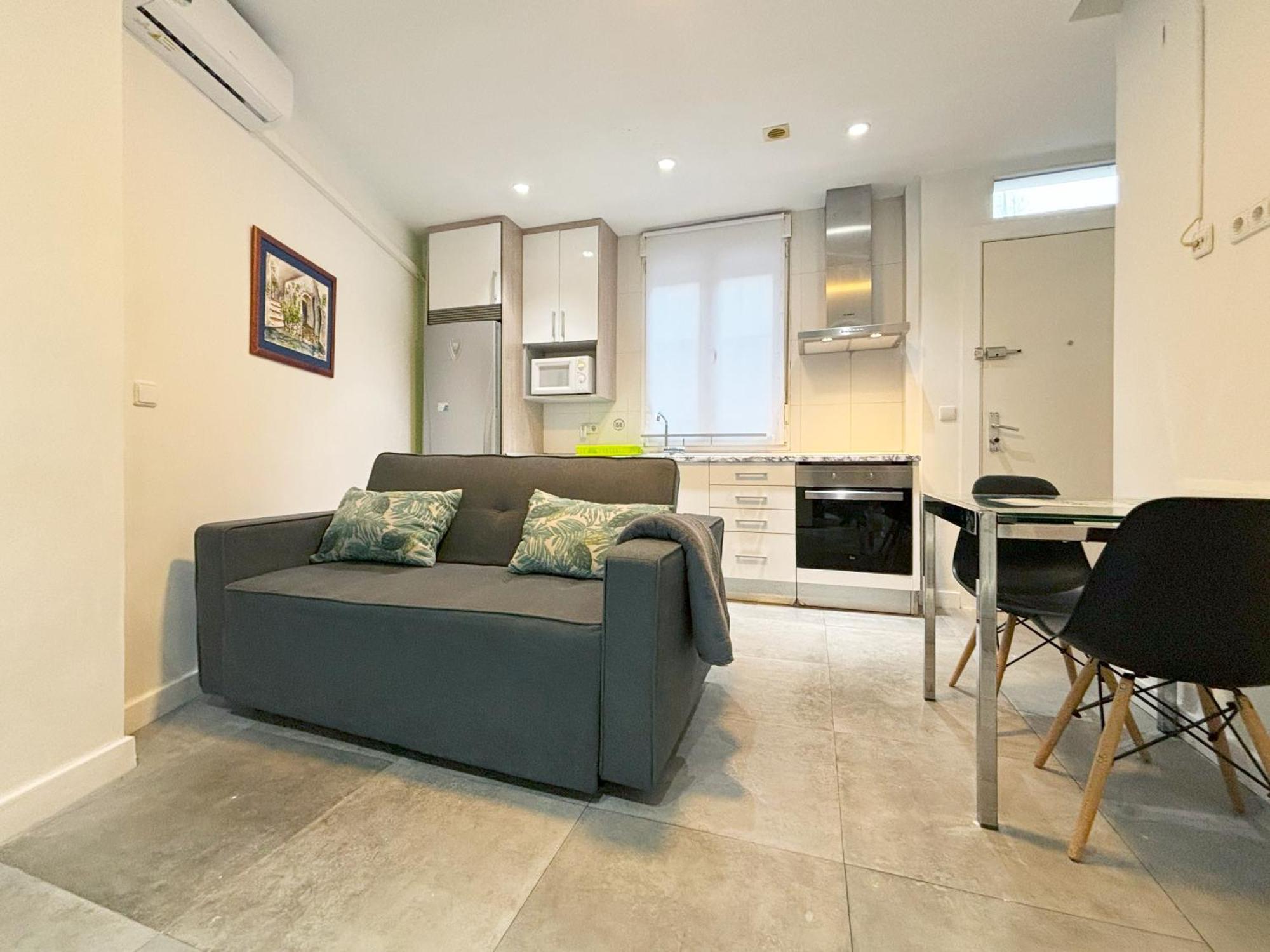 Luminoso, Con Patio Y Buena Zona Apartamento Madri