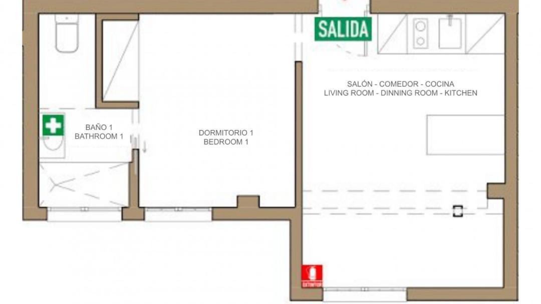 Apartment Cozy Salamanca Neighborhood