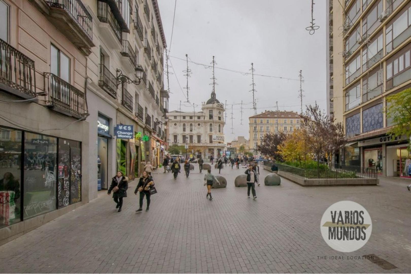 Fashion Design Loft En Calle Carretas-sol 4pax Lejlighed