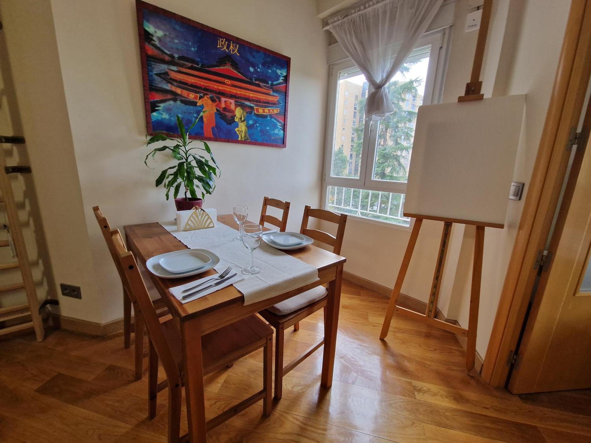 Apartment De 2 En Batan Madrid