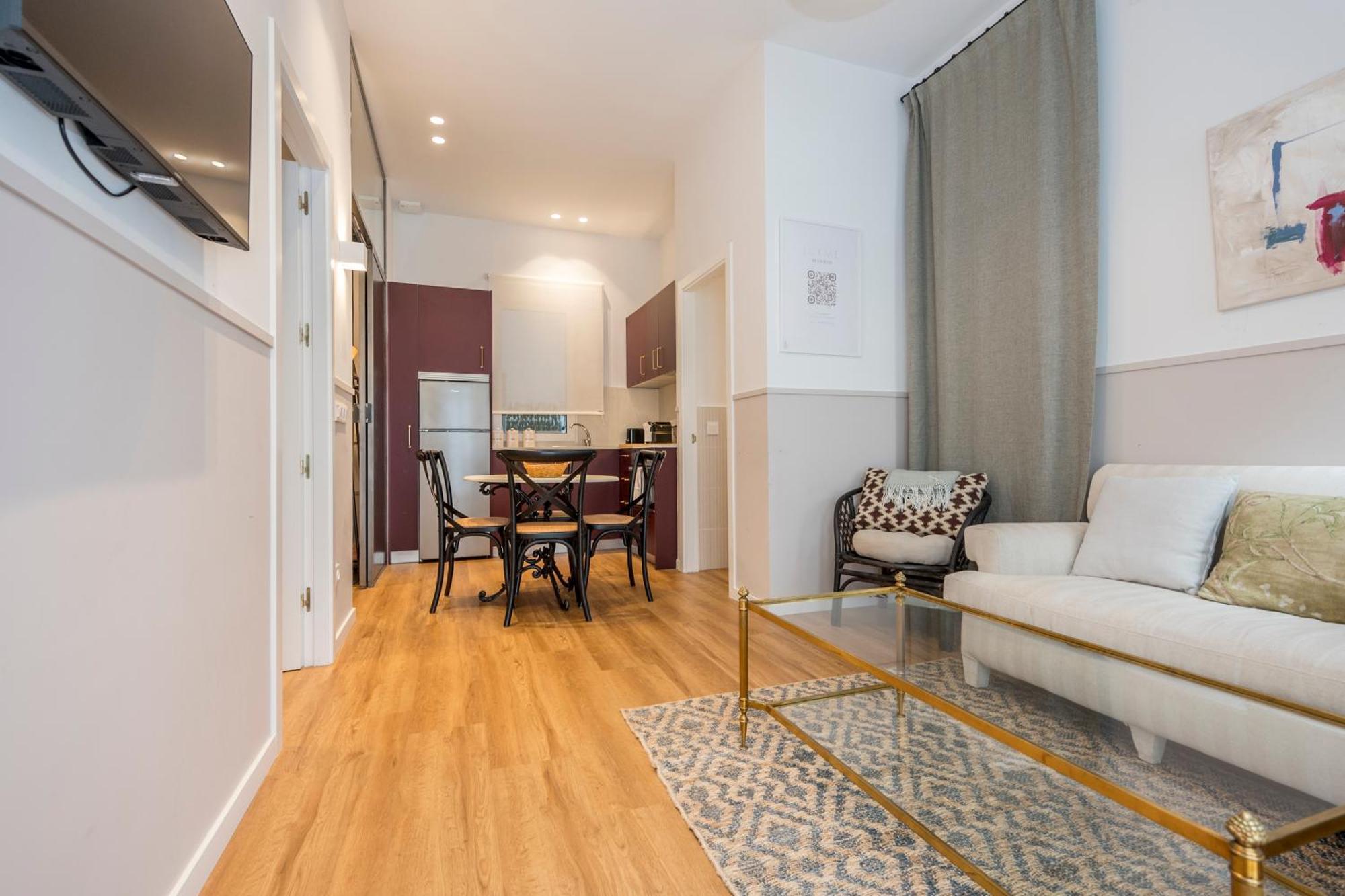 Apartamento Coqueto 2h Y 1b Delicias Y Rio Madri
