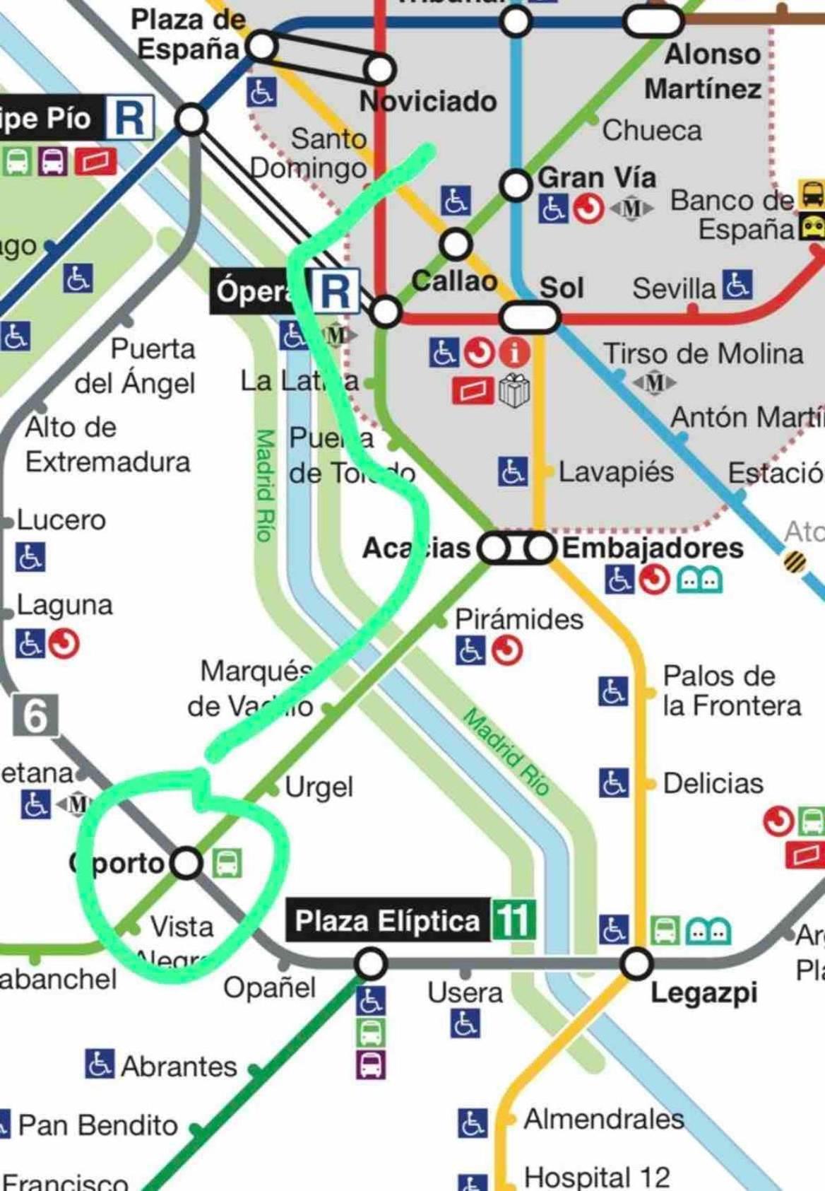 Apartment Down Town In Metro In 5 Station Straigh Wifi Ac Madrid