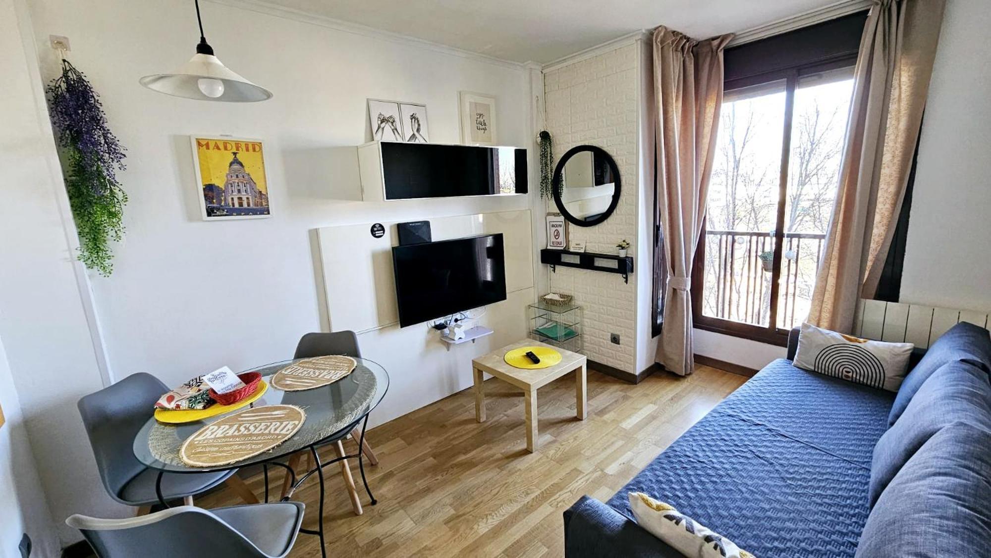 Cerca Airport, Riyadh Air, Ifema, Eisenhower, Wifi, 4 Personas Apartamento Madri