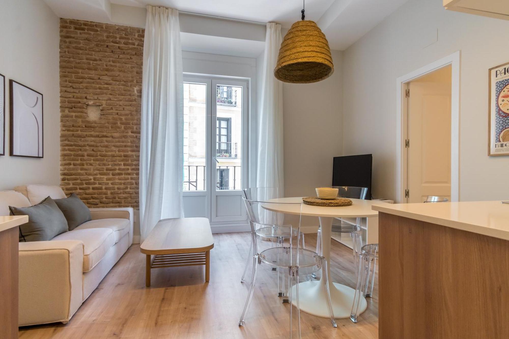 Bright Stylish - 2bedrooms 1bathroom - Sol Apartment Madrid