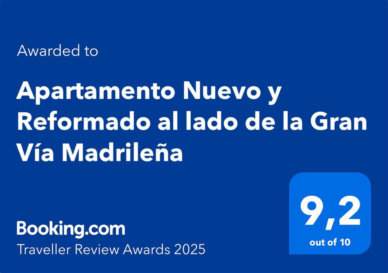 Nuevo Y Reformado Al Lado De La Gran Via Madrilena Apartment *