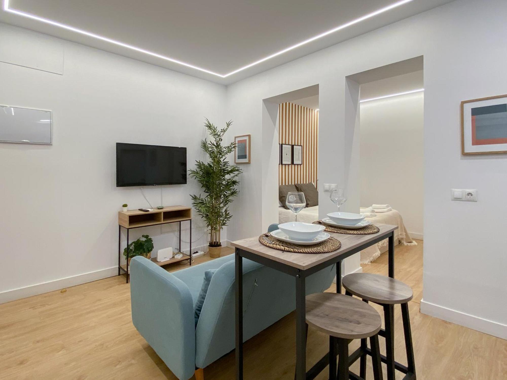 Acogedor Estudio En Ponzano Apartamento