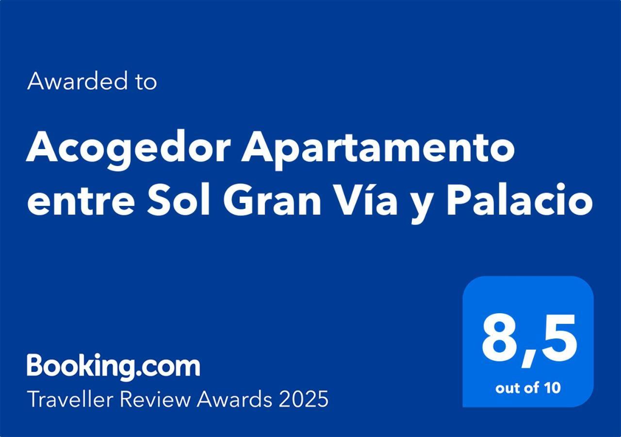 Acogedor Entre Sol Gran Vía Y Palacio * Madrid