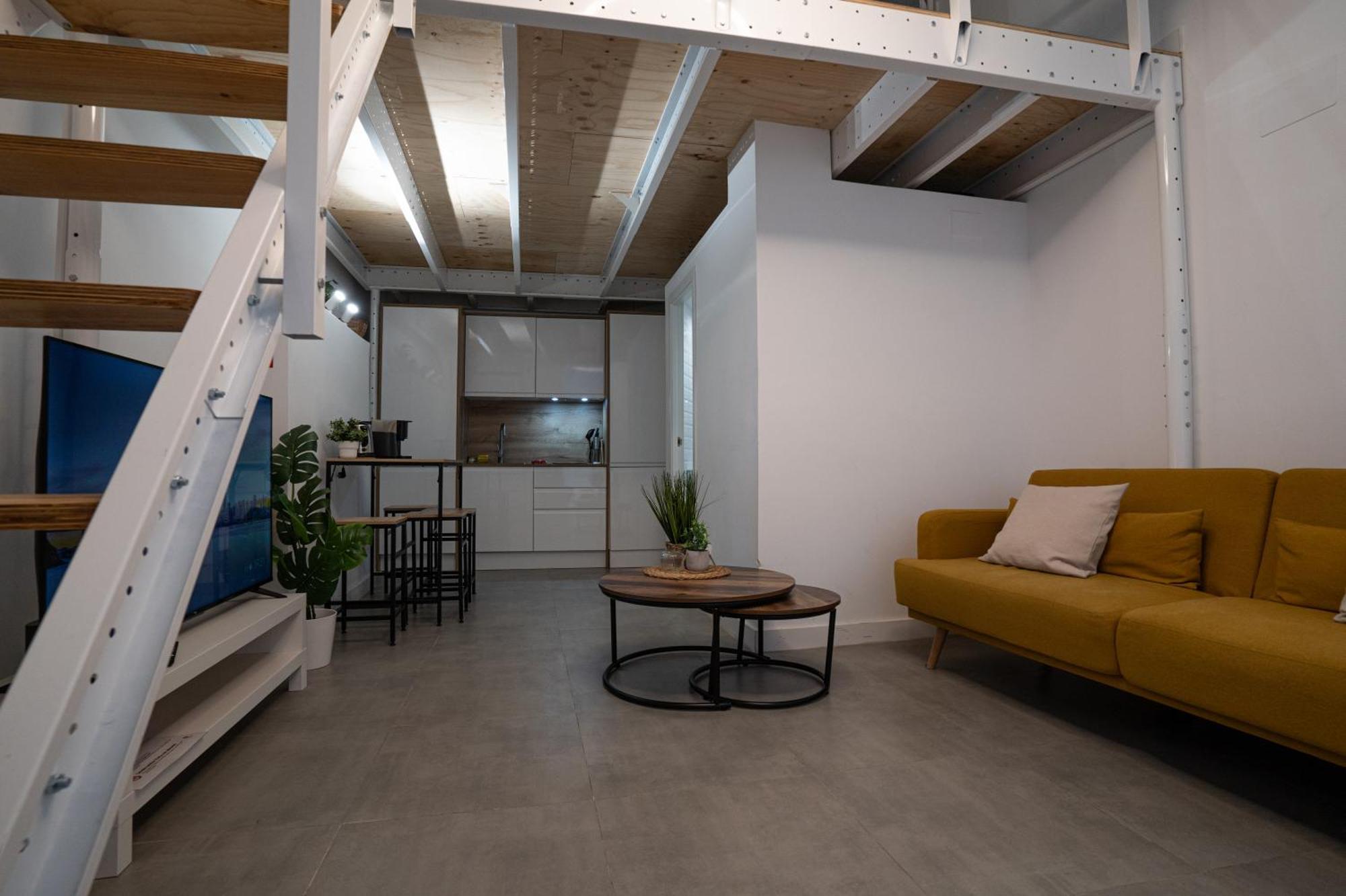 Apartment Loft A 10 Min Del Centro Historico De A Madrid