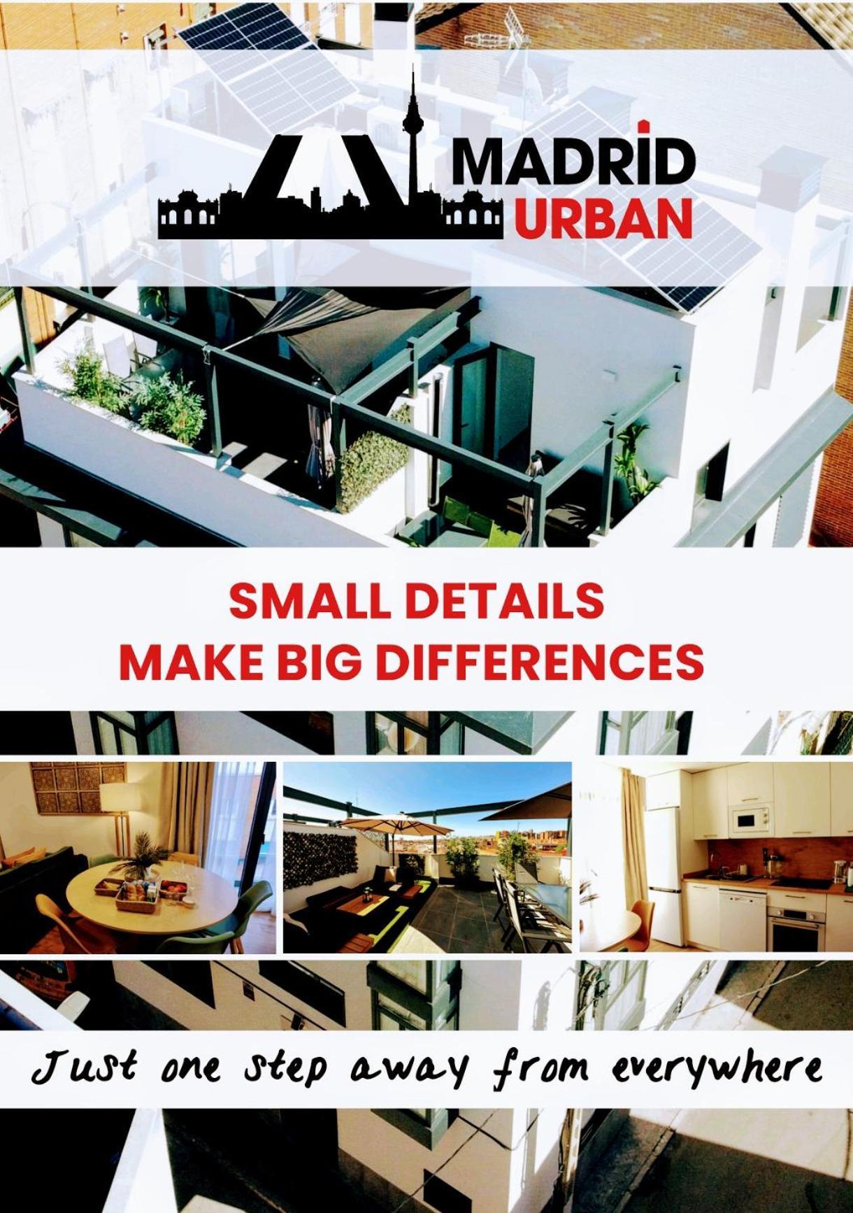Urban Suites- Nuevo Apartahotel-7 Boutique Full Equiped Apartment Madrid