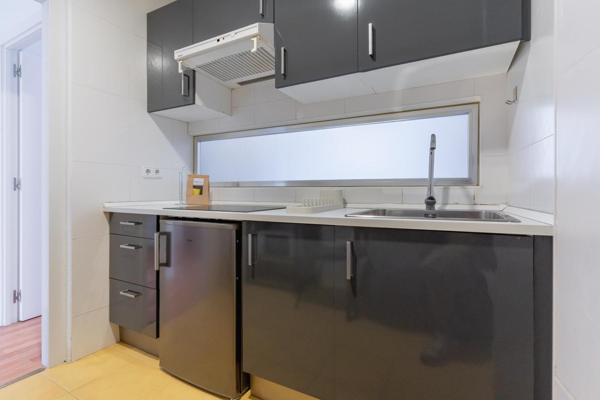 Apartment Cozy With Pool -1bedroom 1bathroom-bernabeu *