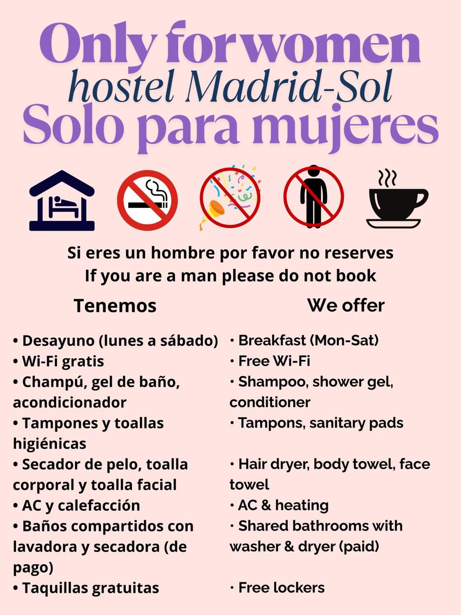 Hostel Only For Women Madrid-sol Madrid