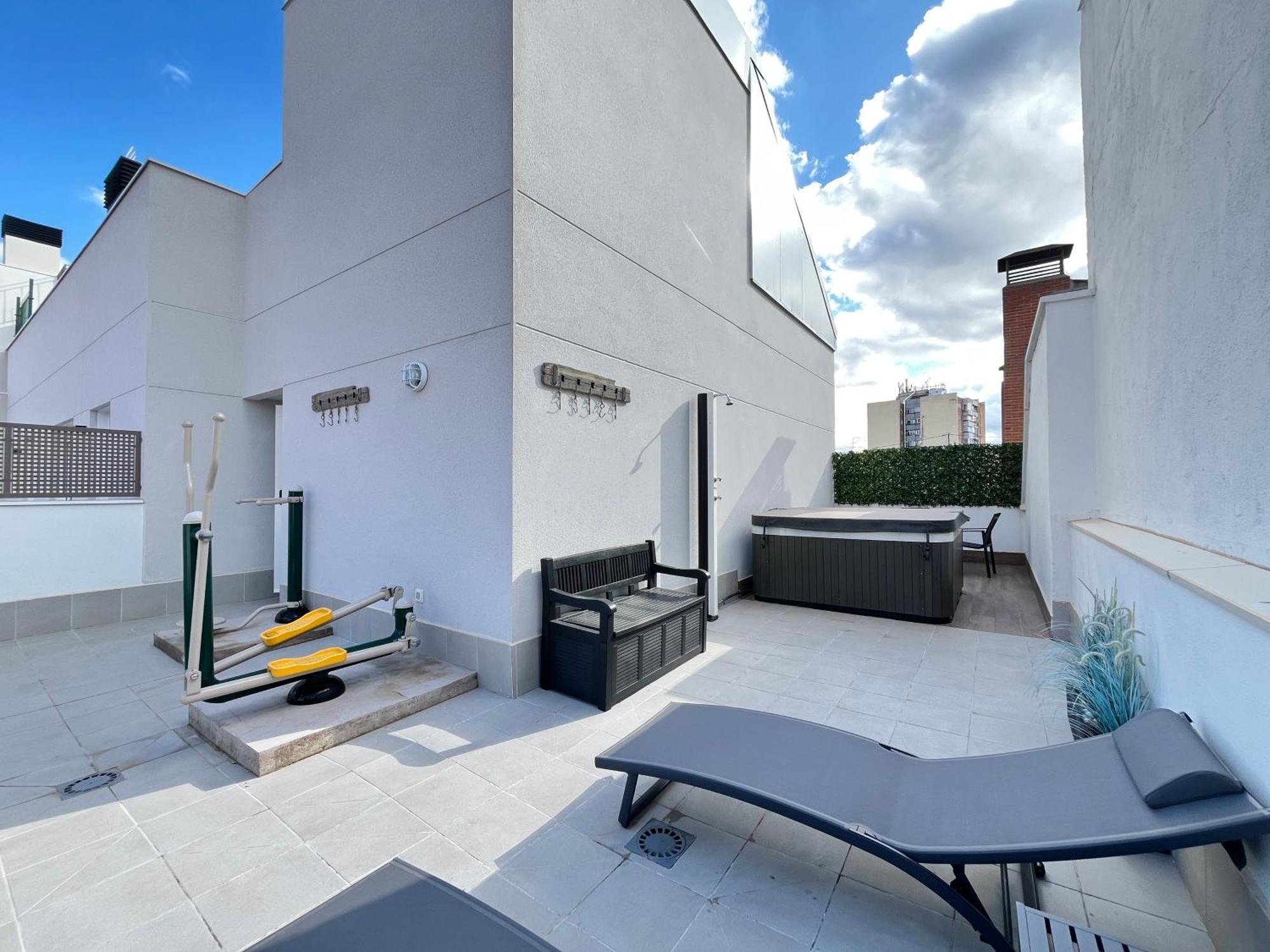 Terraza Andres Anton Temporal Madrid
