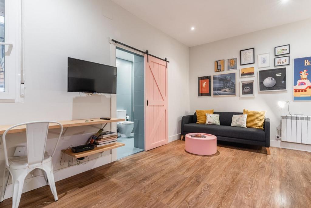 Cozy Renovated -1bd 1bath -anton Martin Apartment Madrid