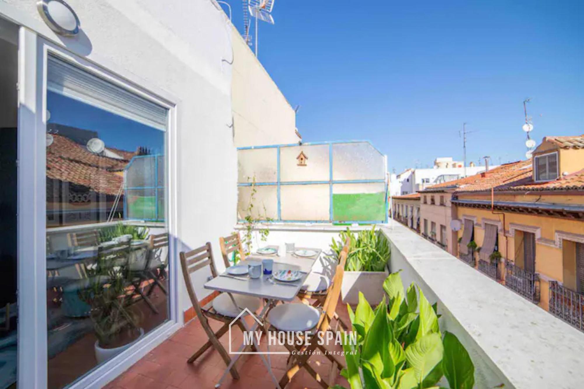 Myhousespain - Modern Penthouse Close To Gran Via - Big Terrace Apartamento Madri