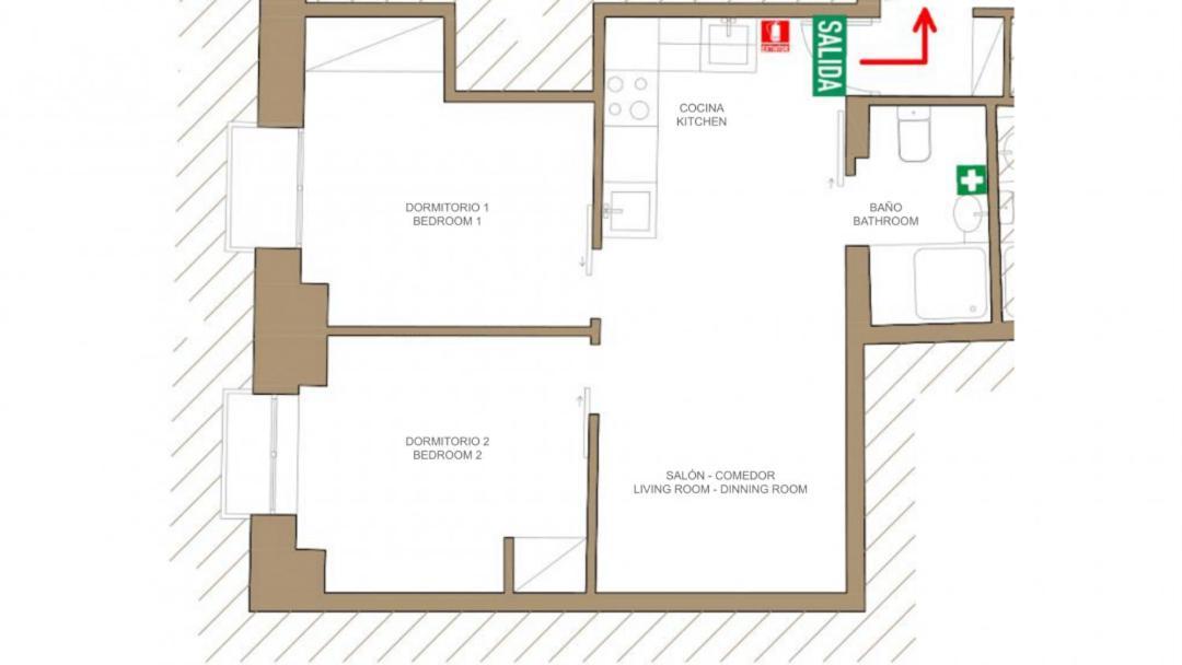 Apartamento Comfy And Centric- 2bd 1bth- Espoz Y Mina Madri