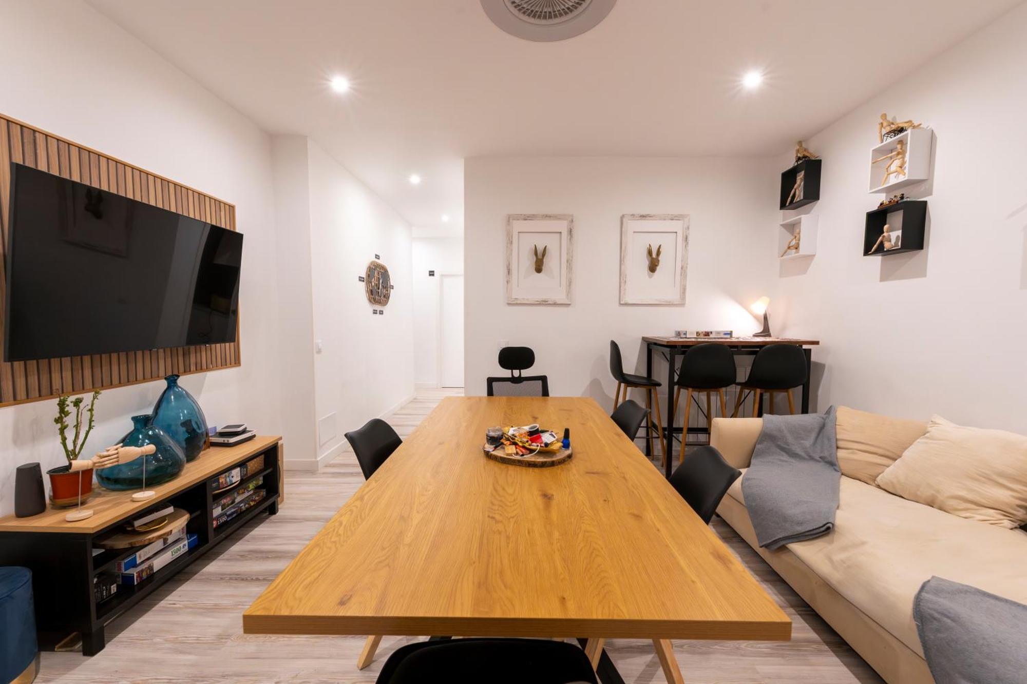 Barcelona Con Comodidad Y Zonas Compartidas Gran Via-madrid Sbe103 Apartment Madrid