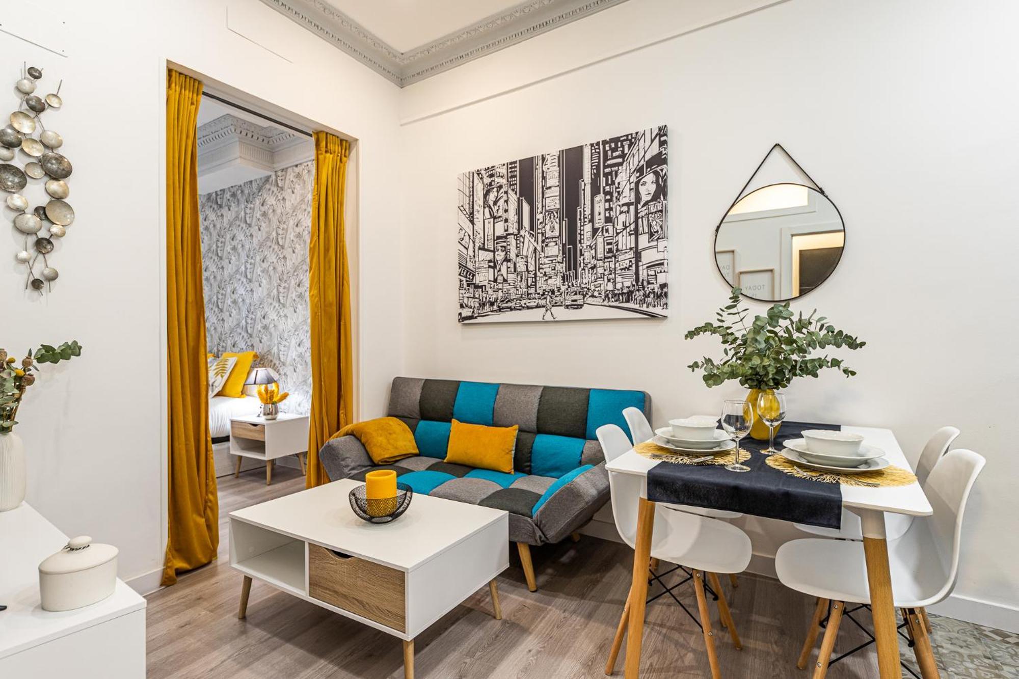 Waou Letras Ii - Alquiler Corta Duracion Apartamento Madrid