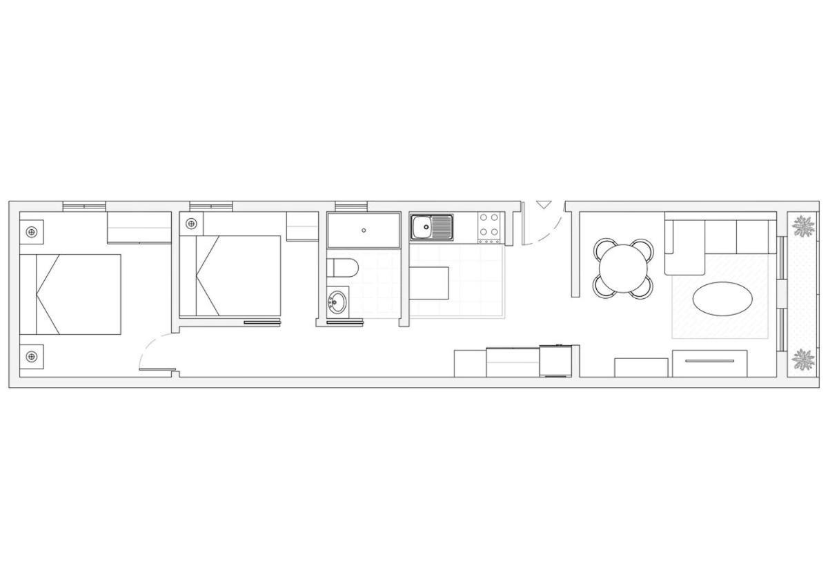 Apartamento 2 Bedroom With Balcony In Temporary Ten60 *