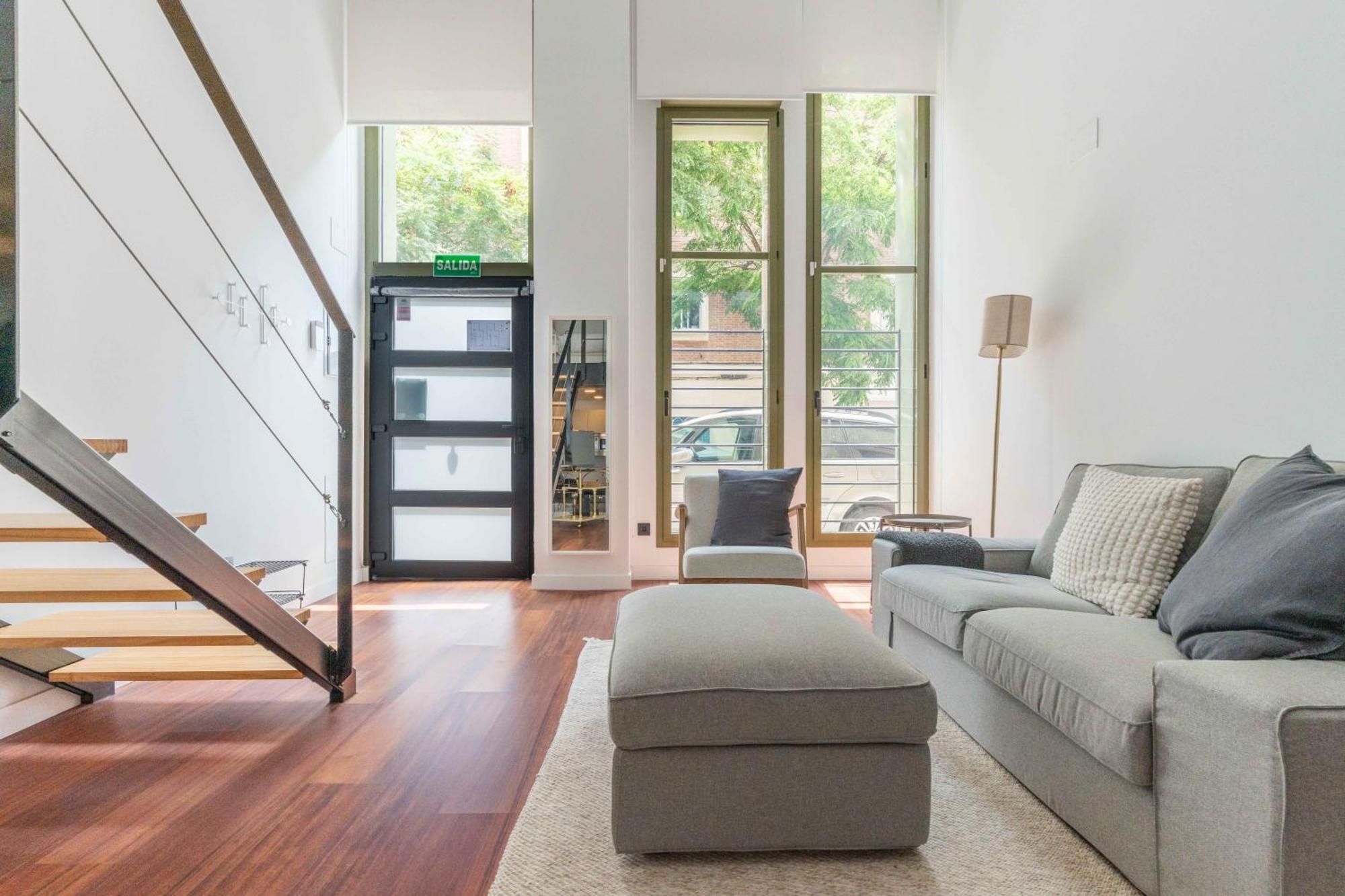 Modern Duplex-2bedrooms 2baths-ventas Madri