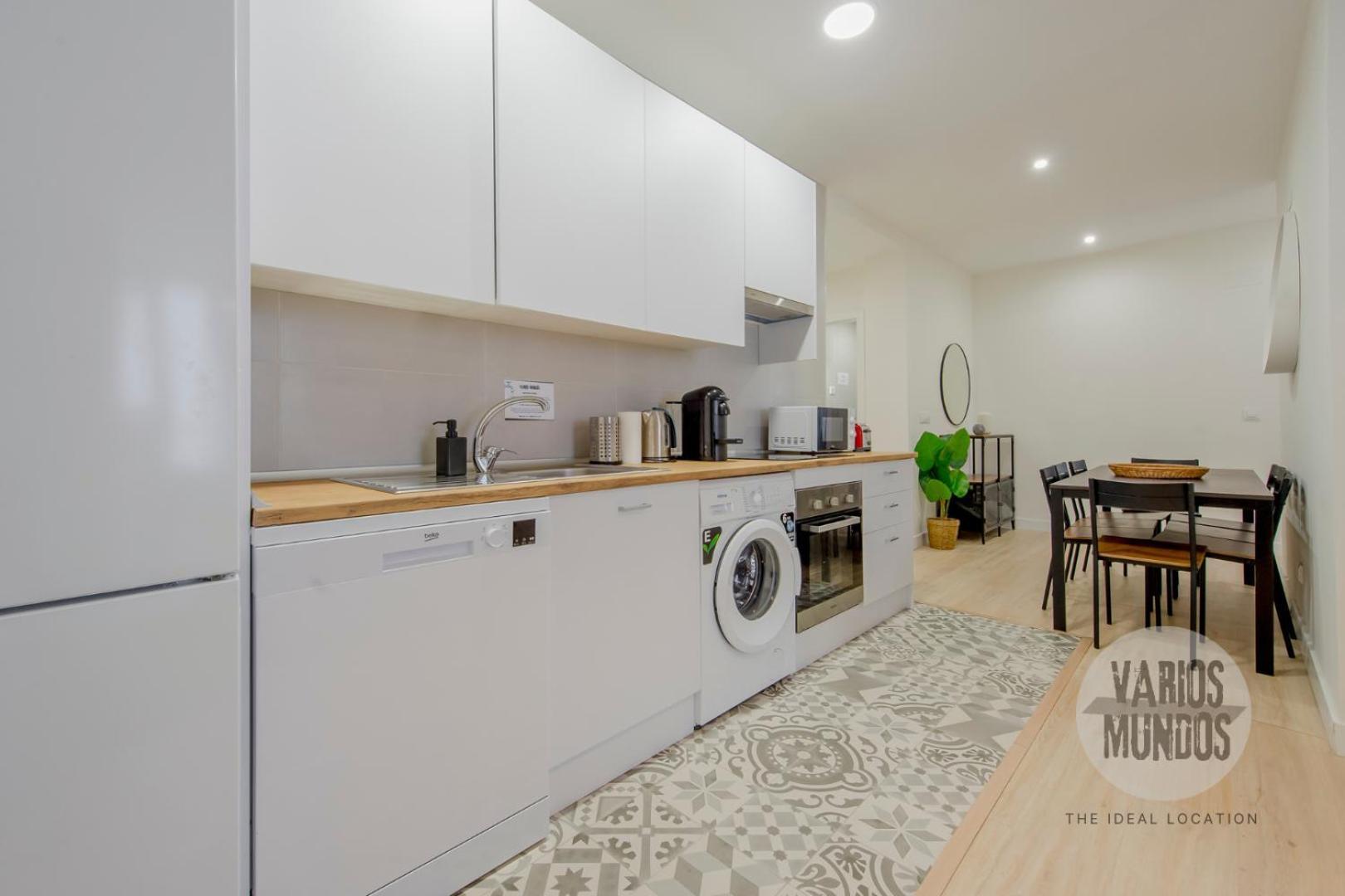 Apartamento Tradicion Para 7 Desde Tirso De Molina E1 Madri