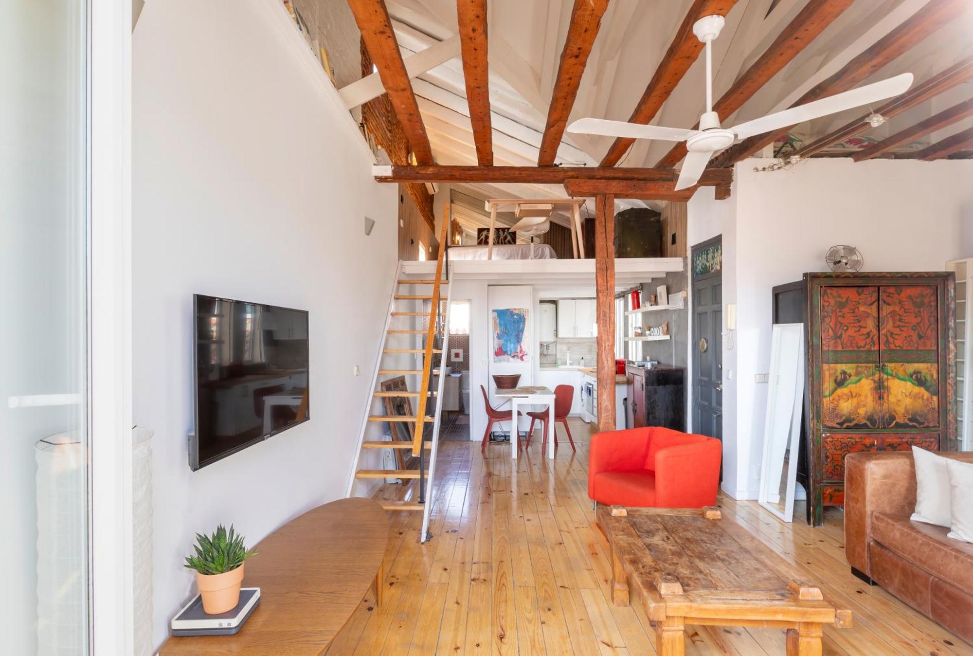 Apartamento Penthouse With Terrace Heart Of The Madri