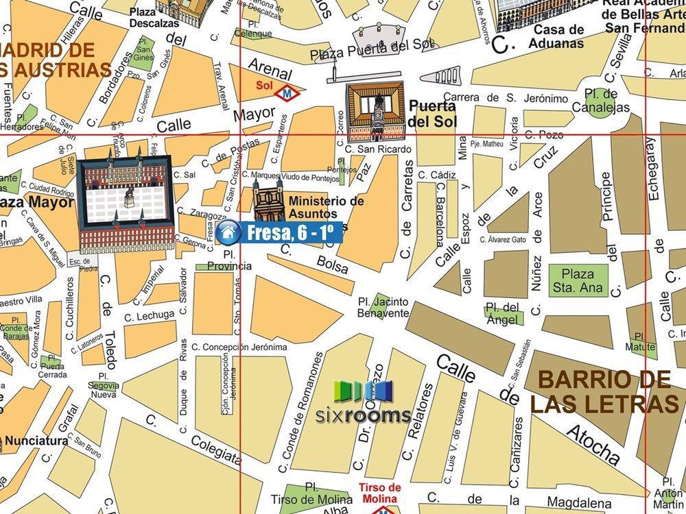 Sixrooms Plaza Mayor Guest house 4*