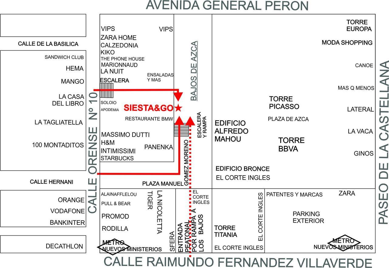 Albergue Siesta & Go Nuevos Ministerios *