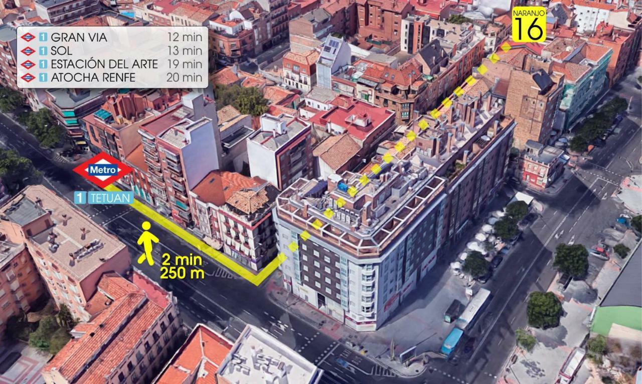 Apartamento Casa Moderna Con Terraza Chill Out - Estadio Bernabéu Madrid
