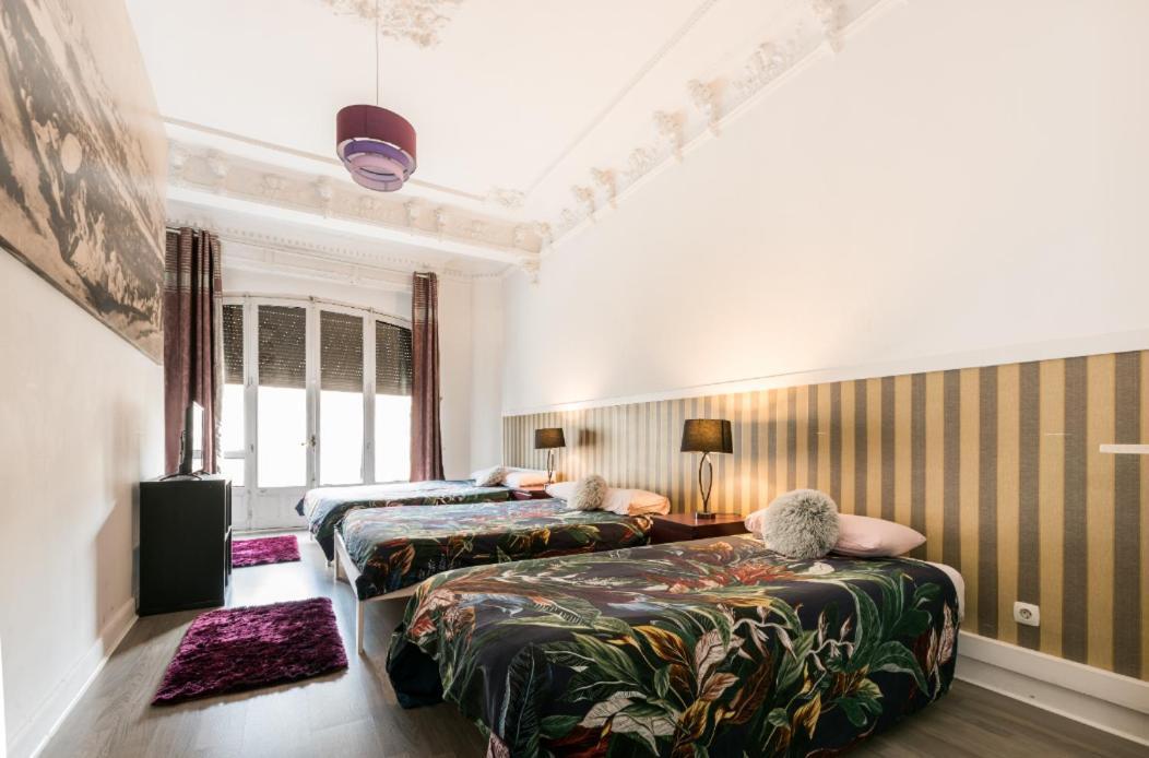 M&f 7 Rooms/7 Bathrooms Over Gran Via Madrid