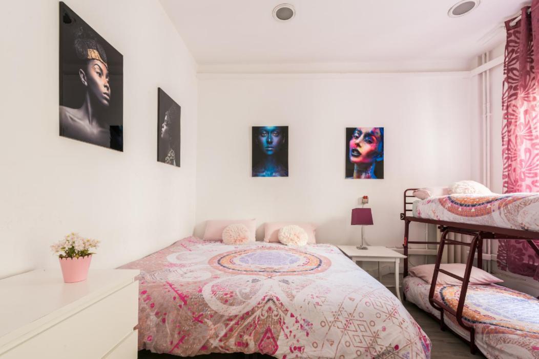 Apartment M&f 7 Rooms/7 Bathrooms Over Gran Via Madrid