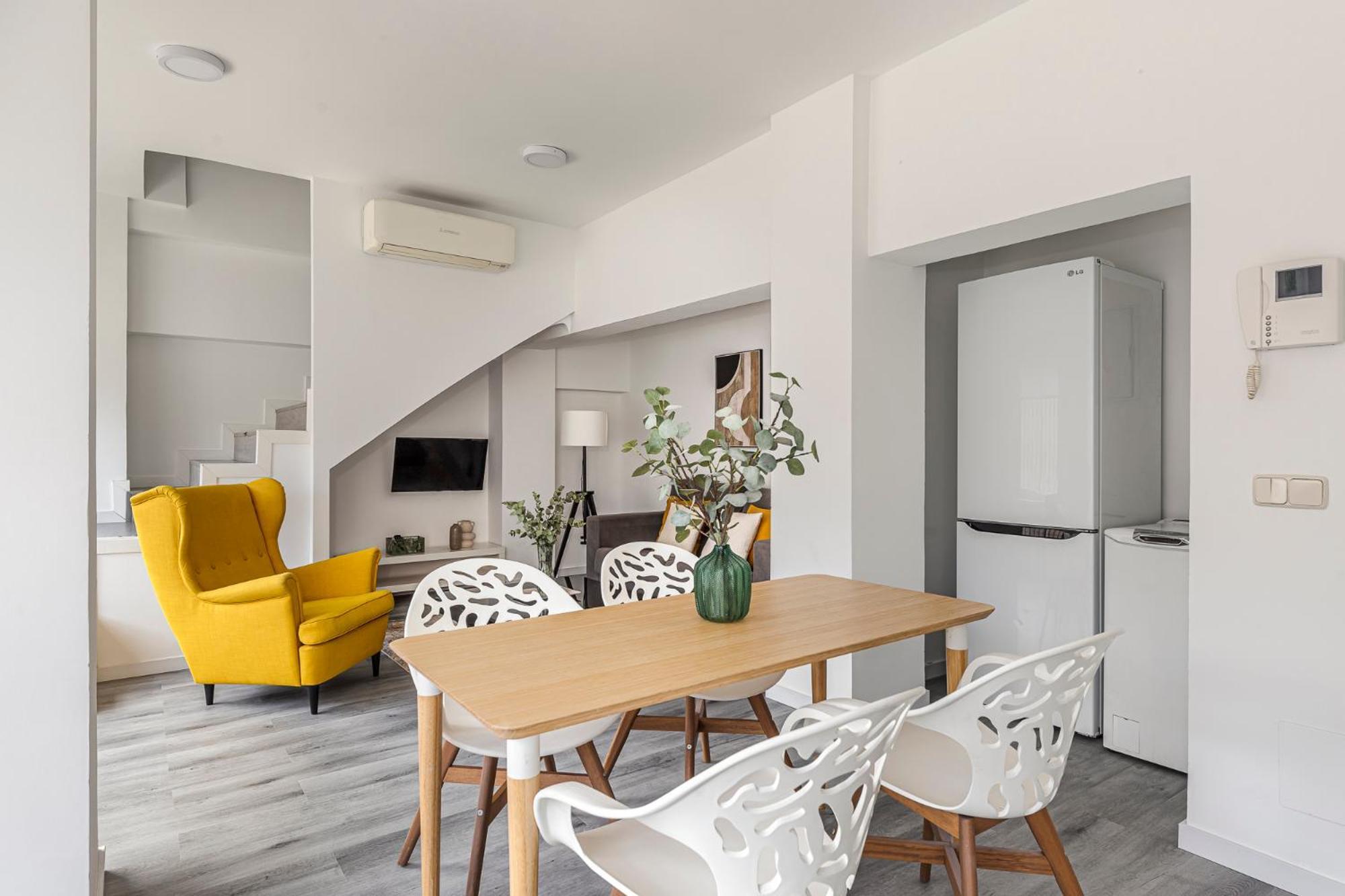 Bnbholder Calm Duplex Retiro Free Parking Lejlighed Madrid