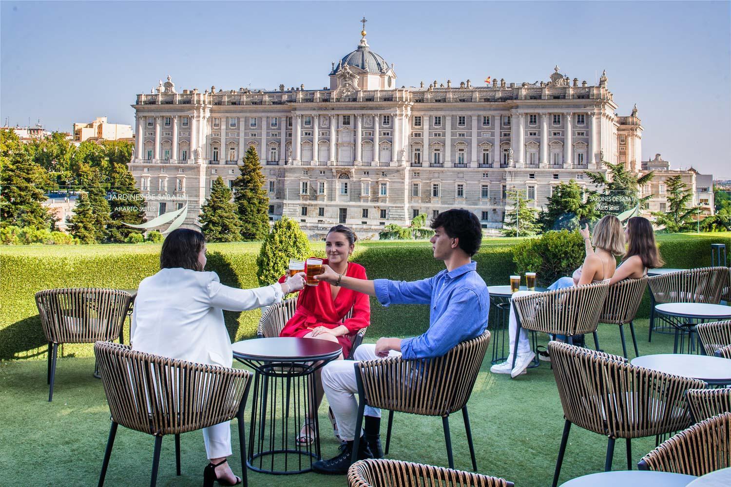 Lejlighedshotel Apartosuites Jardines De Sabatini Madrid