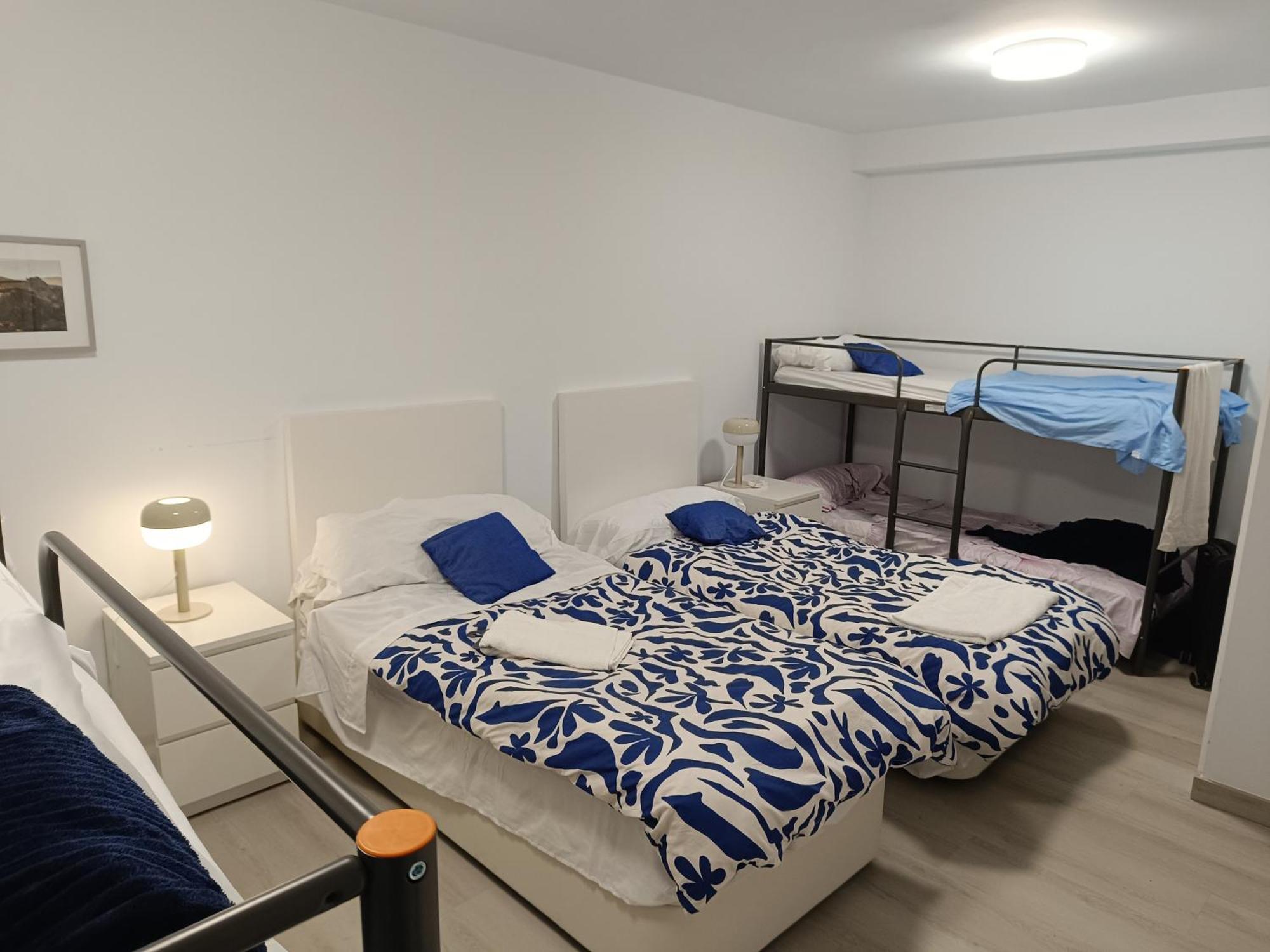 2-centro Hab Compartida Masculina 8x Acomodação com café da manhã 