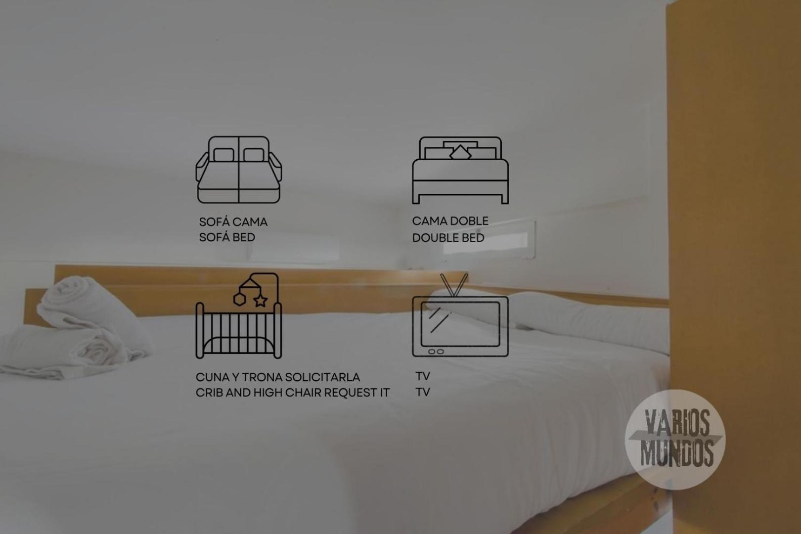Apartment Fabuloso Atico Doble Altura 3pax En Chueca *