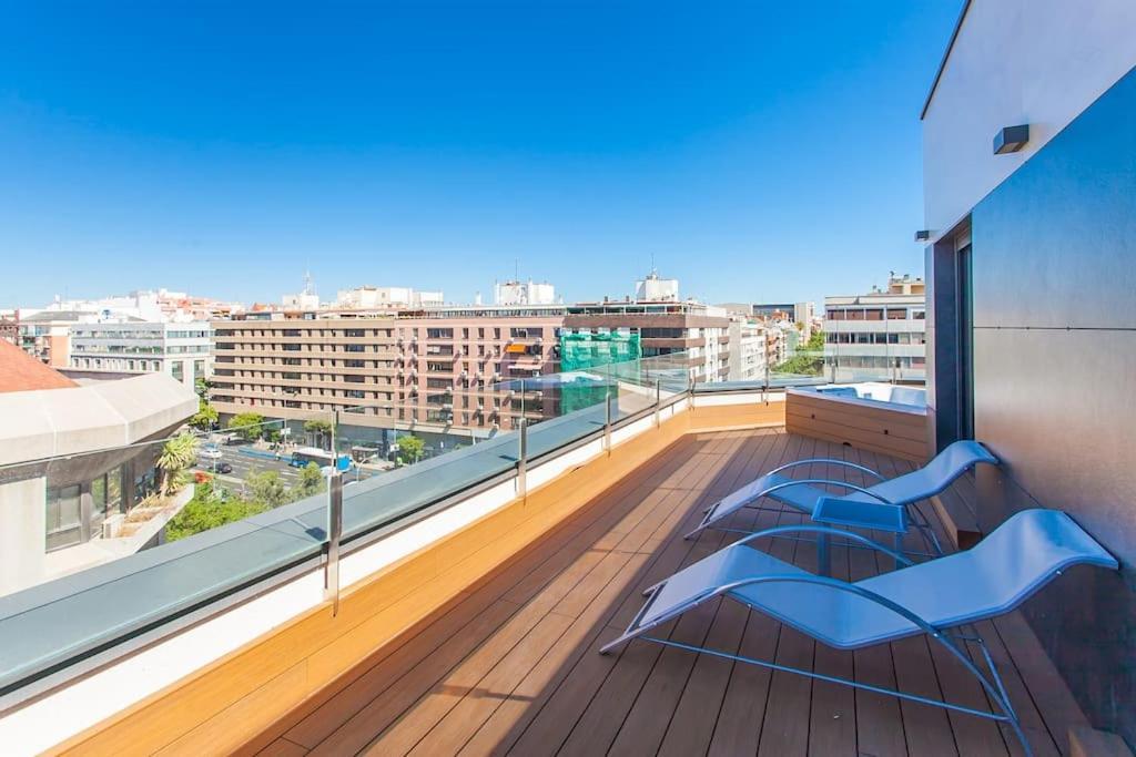 Penthouse Private Jacuzzi Castellana Apartment Madrid